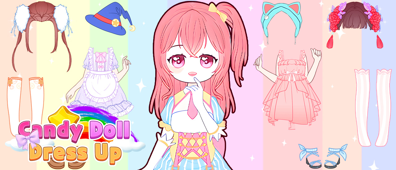 Candy Doll Dress Up Game Online - Free Fashion Adventure