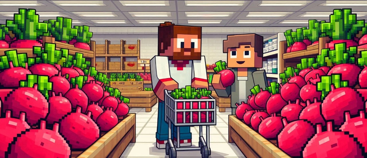 CraftMart Game Online - Free Minecraft Shop Simulation | Play Now