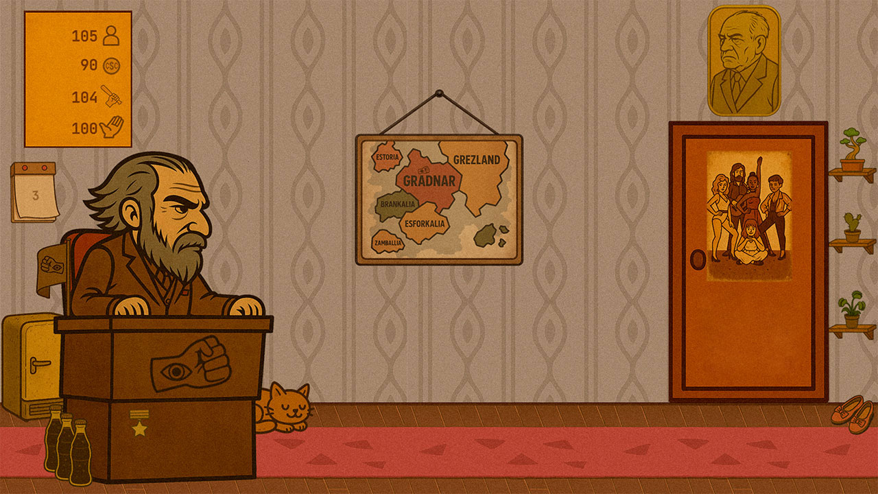 Dictator Simulator 1984 - Play Online Free | Strategic Political Simulation