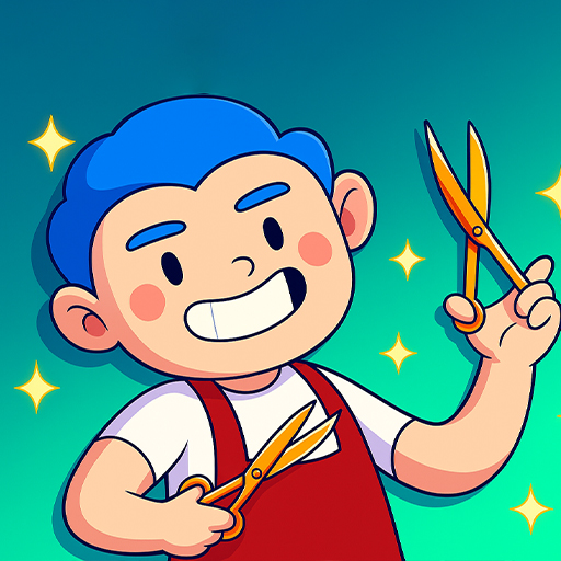 Idle Barber Shop Game